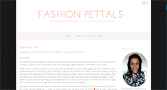 Desktop Screenshot of fashionpettals.com